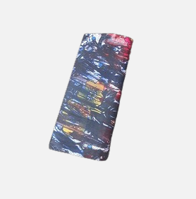 Adire Fabric – Multi-Color Floral Print